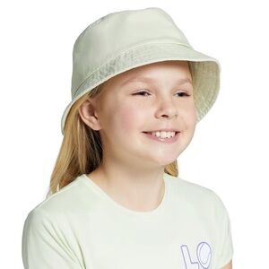 DSG Girls’ Washed Bucket Hat - Pale Green S/M